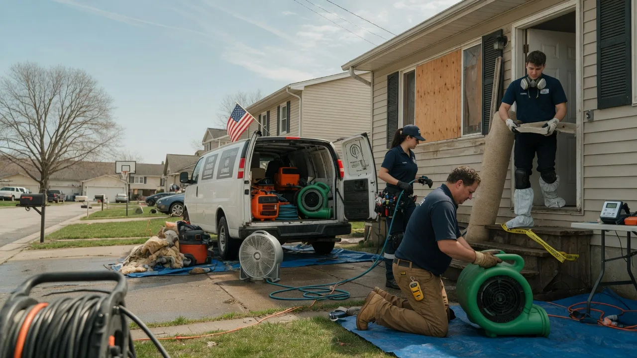 Water Damage Restoration in Meridian, NY near me